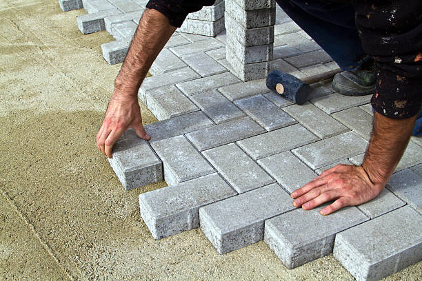 Cobblestone Driveway Pavers in Emerson, GA